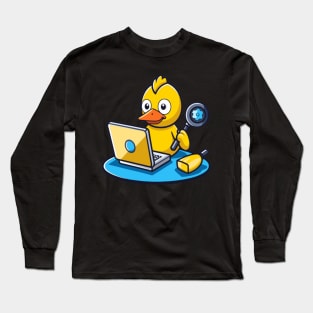 Rubber Duck Debugging Long Sleeve T-Shirt